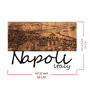Wallity Napoli Escultura de Pared en Negro y Nogal
